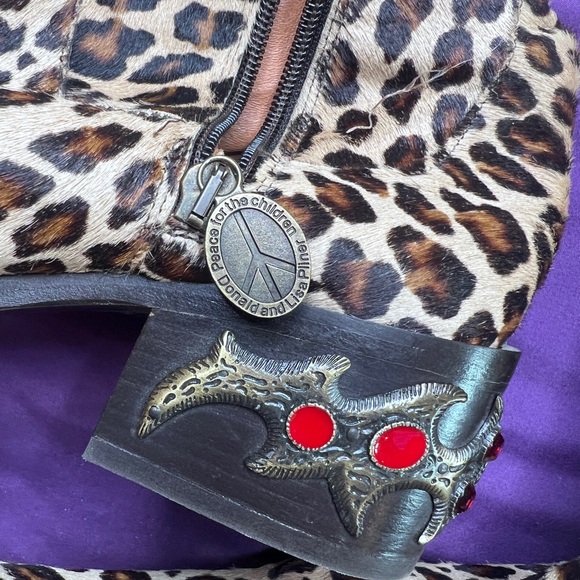 Donald J. Pliner RARE Cowboy Boots-Western Couture Collection WORN ONCE sz 9.5 - Picture 4 of 10